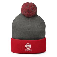 Load image into Gallery viewer, Max Muscle Pom-Pom Beanie - Nutrofit LLC

