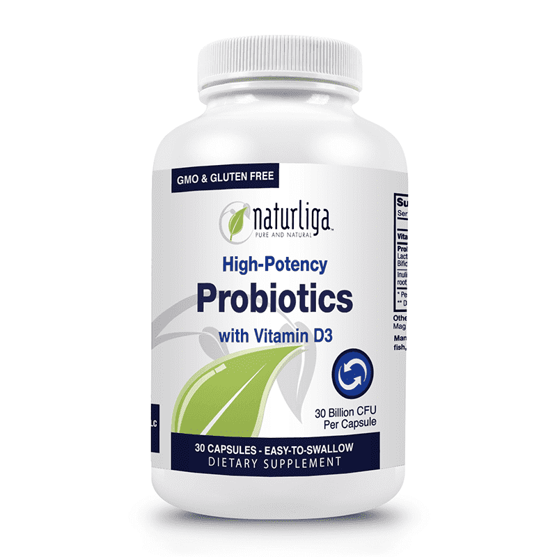 Naturliga™ High-Potency Probiotics - Nutrofit LLC