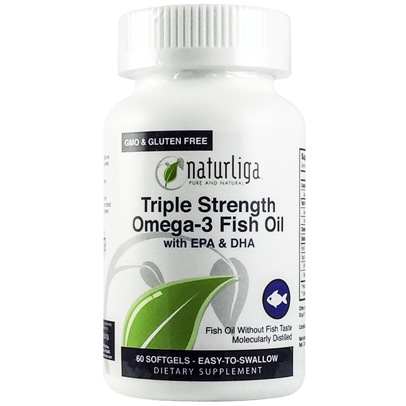 Naturliga™ Triple Strength Omega-3 Fish Oil - Nutrofit LLC