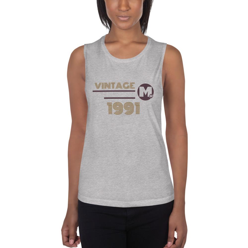 Vintage Ladies’ Muscle Tank - Nutrofit LLC