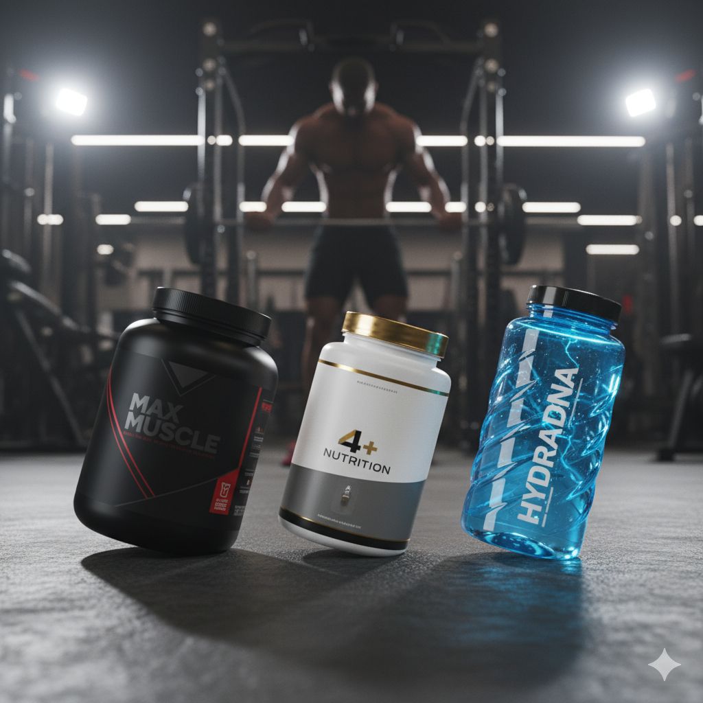 How to Choose the Right Fuel: A Complete Guide to Comparing Max Muscle, HydraDNA, and 4+ Nutrition Supplements